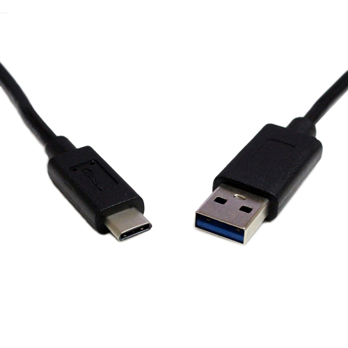 USB3.1 C to Aオス型通信＆充電ケーブル 90cm 5Gbps 出力3A