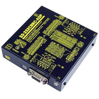 RS232Cボーレート変換器（ ACアダプタ仕様）Dsub9P（メス/インチ）⇔Dsub9P（オス/インチ）