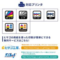 ＦＳＣ（Ｒ）認証プリンタ帳票Ａ４複写カラー２面