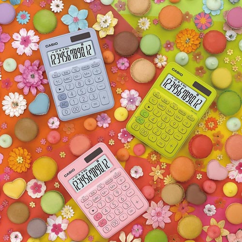 カラフル電卓ＭＷ－Ｃ２０Ｃ－ＹＧ　イエローグリーン
