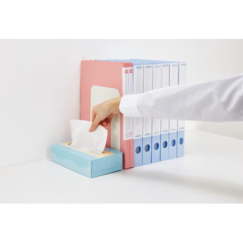 横から取り出せるＢティシュー１６０組（５箱入）×４