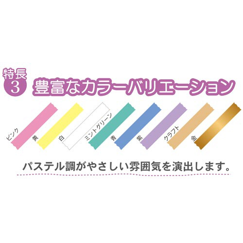 手で切れるバッグシーリングテープ　紙　黄　２０巻