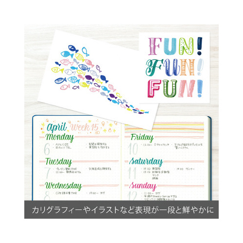 筆タッチサインペン　ライトグレー