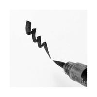 墨液ぺんてる筆　中字　黒　１０本