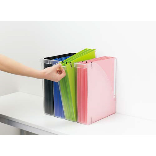 ライツ　マガジンファイル　Ａ４　ブルー　３個