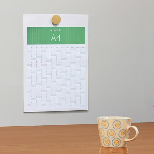 カラーマグネット　イエロー　５個