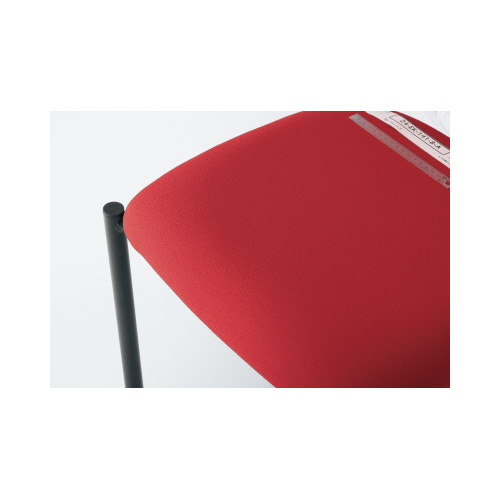 リネアチェア　レッド　２脚セット