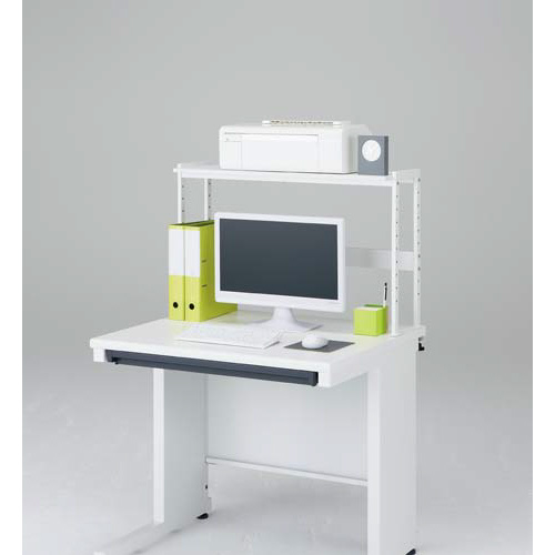 デスク周りデスクラック１段Ｗ１４００スノーホワイト