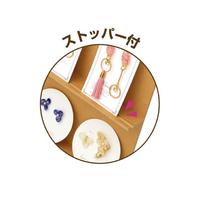 組立式木製傾斜飾り棚　２Ｗａｙ