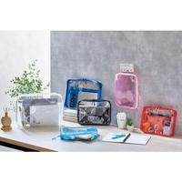 ＳＯＥＲＵ　クリヤーボックスケース　アイスブルー