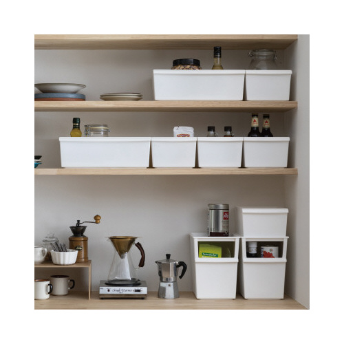 ジャストイットコンテナースリム　（浅）ホワイト