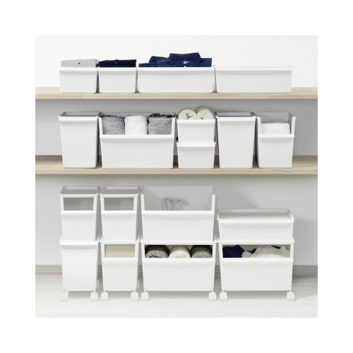 ジャストイットコンテナーワイド　（フタ）ホワイト