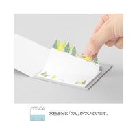 付せん紙　型抜き　森柄
