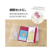 アクティフＶ　フリップスリムケース　クリア
