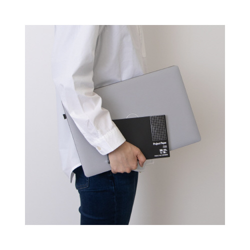 プロジェクトハーフノート１５インチ　５ミリ方眼３冊