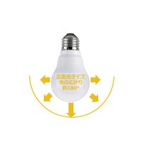 調光器対応ＬＥＤ電球　４０Ｗ相当　電球色