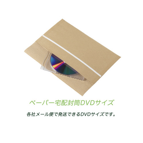 ペーパー宅配封筒定形ＤＶＤ　８枚×１０