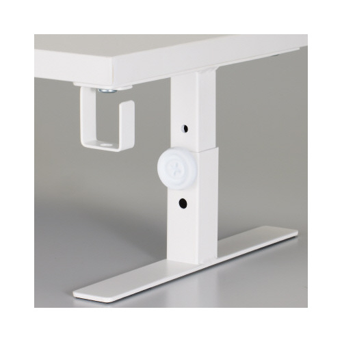 高さが変わるモニター台　幅５９０　ホワイト　３台