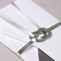 新金封　ひだ折　仏用　双銀七本　短冊　５枚入