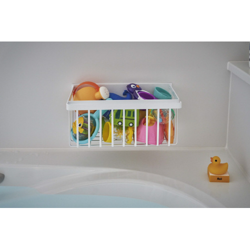 マグネットバスルームバスケット　タワー　ホワイト