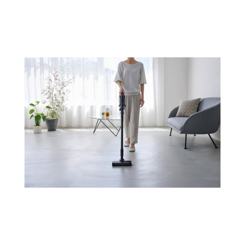 充電式サイクロンスティッククリーナー　ブラック