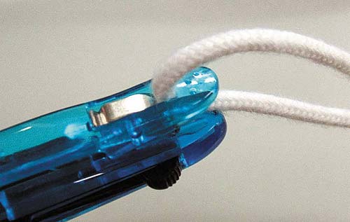 クリップオンＧ２色ボールペン　透明軸１０本