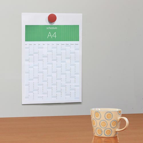 カラーマグネット　レッド　５個