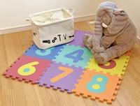 ＥＶＡパズルマット　数字シリーズ　９枚入