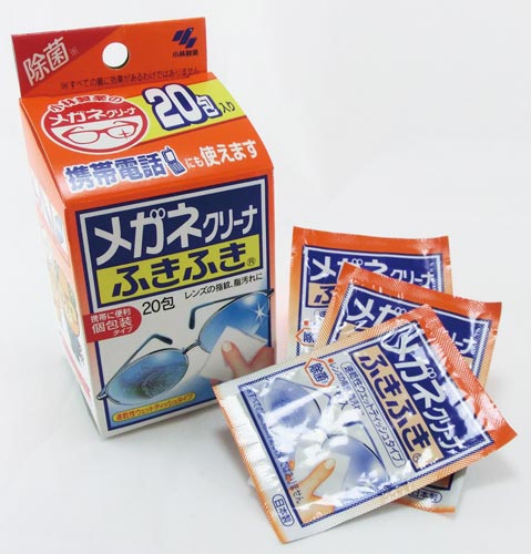 メガネクリーナふきふき　２０包×７２