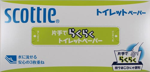 スコッティ　片手でラクラクトイレットペーパー×２０