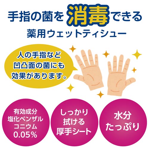 スコッティ　ウエットティシュー　消毒　３０枚