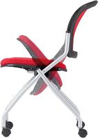 ミーティングチェア　ＡＭＣ－Ｆ４Ｃ　ブラック　４脚