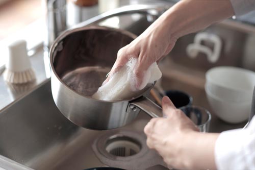 抗菌キッチンスポンジ３層Ｋ７５２Ｗ