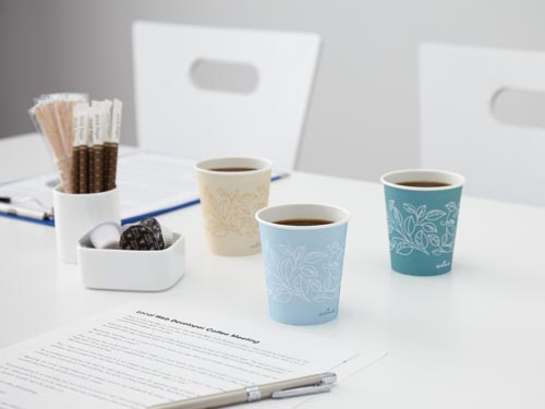 ＦＳＣ紙コップ　ボタニカル７オンス１００個入×２５