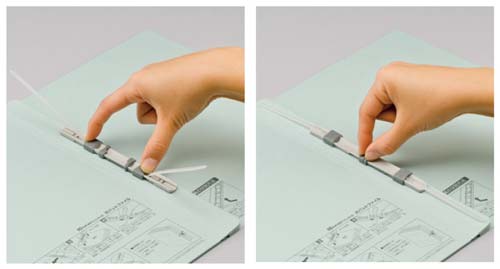 ガバットファイル（活用タイプ・紙製）Ａ４縦桃１０冊
