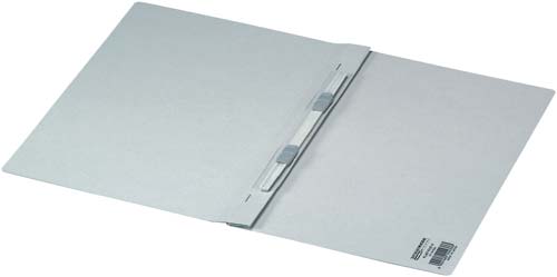 フラットファイルＶ樹脂とじ具　Ａ４縦　灰　１０冊