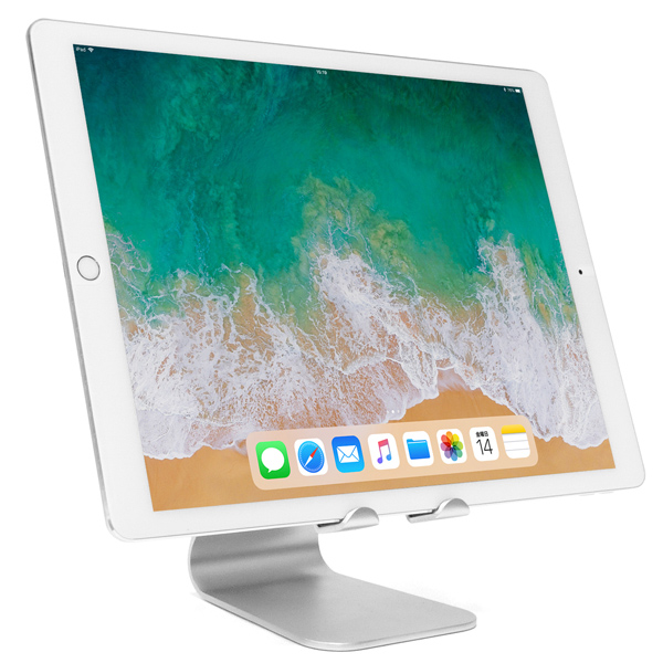 BIG SWING-STAND BY ME タブレット用アルミスタンド シルバー