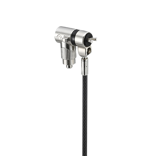 シリンダー錠タイプワイヤーロック 3種スロット対応統一キー仕様