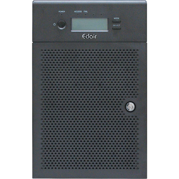 ECLAIRPROシリーズ EP106TB3 Thunderbolt3+USB3.0+eSATA対応 ハードウェアRAID対応デスクトップ型DAS 総容量12TB(2TB×6ドライブ)