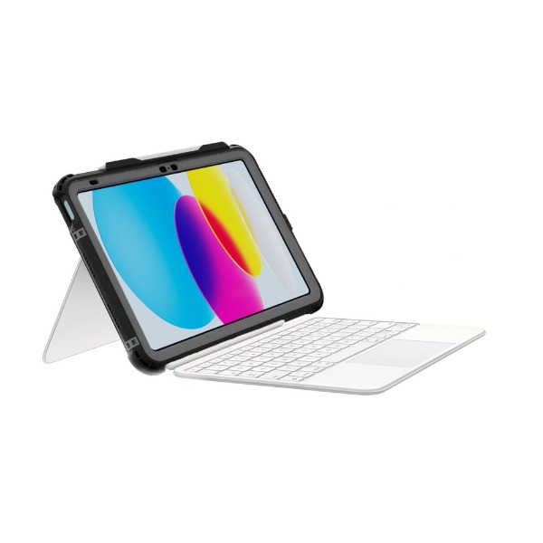 【耐衝撃・防塵防水】iPad A16/第10世代専用(11インチ)IP68ケース 細長スタンド付