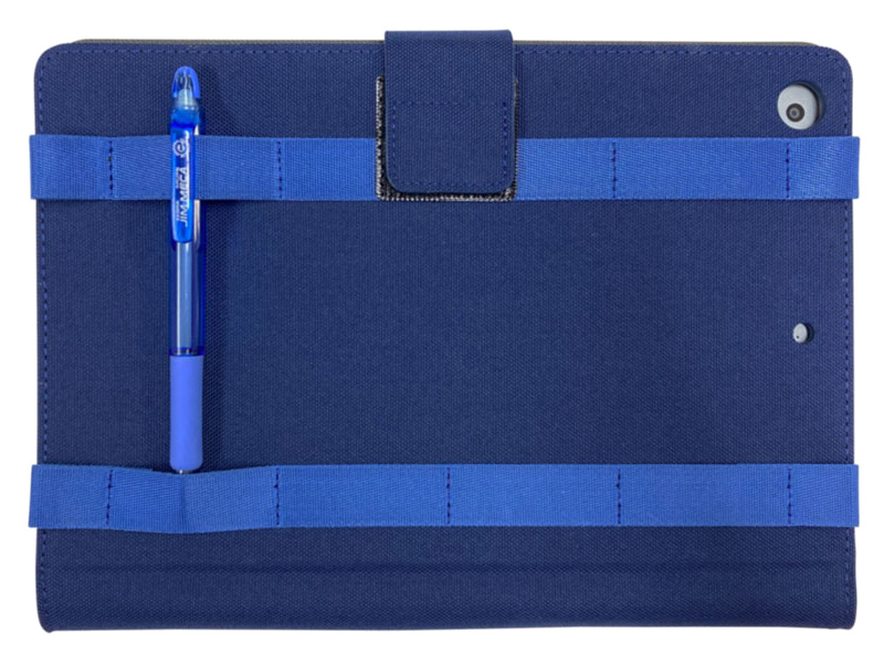 Apple iPad 第9～7世代（10.2インチ）対応 高耐久ナイロン保護ケース（ブルー）