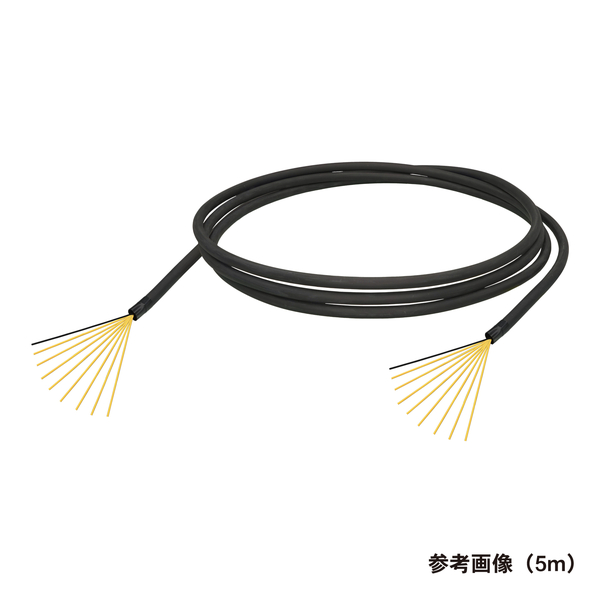 光ファイバーケーブル (シングルモード/両端コネクタなし/屋外/8芯) 35m