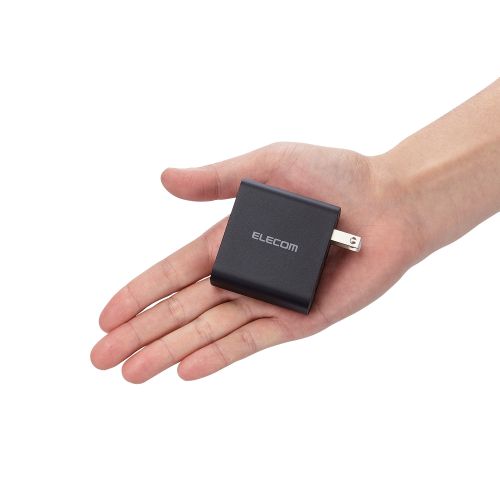 ノートPC用ACアダプター/USB充電器/USB Power Delivery対応/70W/USB-C2ポート/ブラック
