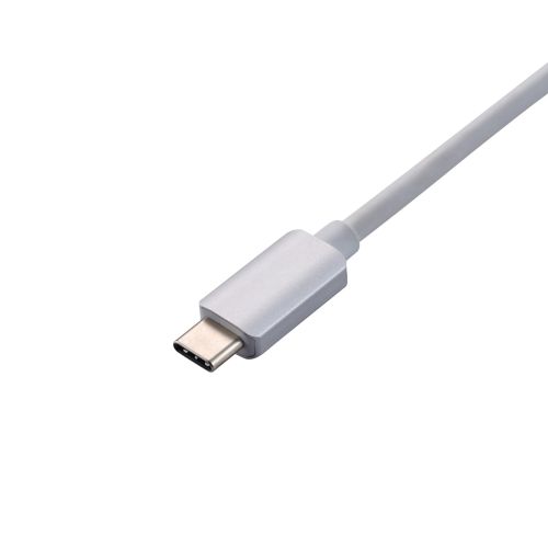 Type-C ドッキングステーション/充電専用USB-C×1/USB-C×1/USB-A×2/HDMI×1/LANポート付/シルバー