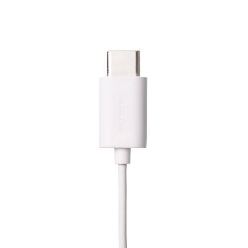 有線イヤホン/USB Type-C/高耐久/セミオープン/14.2mmドライバ/シルバー