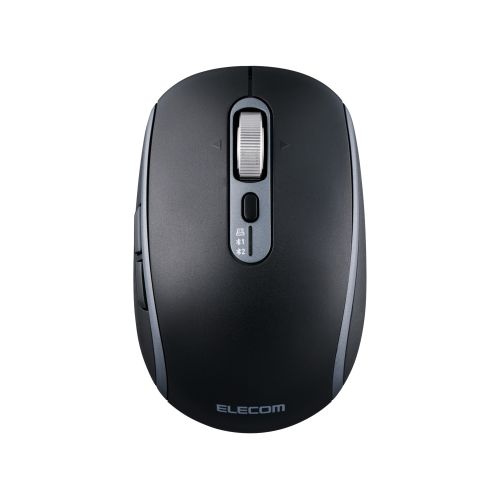 マウス/Precisionist/無線2.4GHz/Bluetooth/マルチペアリング/充電式/Mサイズ/静音/チルトホイール付/ブラック
