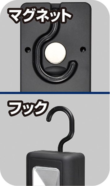 LEDワークライト ブラック