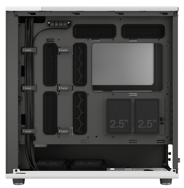 フルタワー型PCケース North XL Chalk White