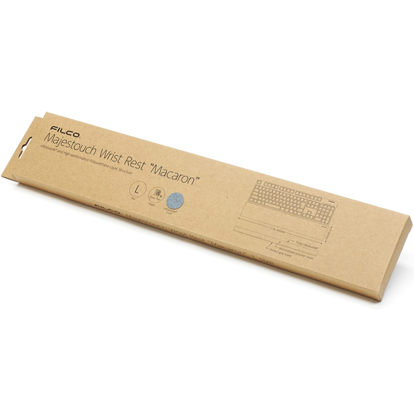Majestouch Wrist Rest Macaron 12mm厚 Lサイズ レイニー