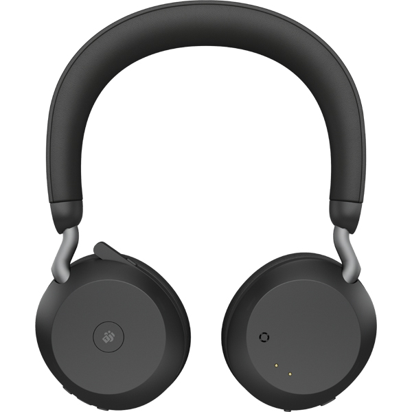 Jabra 無線ヘッドセット USB-A 両耳 MS認定「Jabra Evolve2 75 Link380a/390a MS Stereo Black」